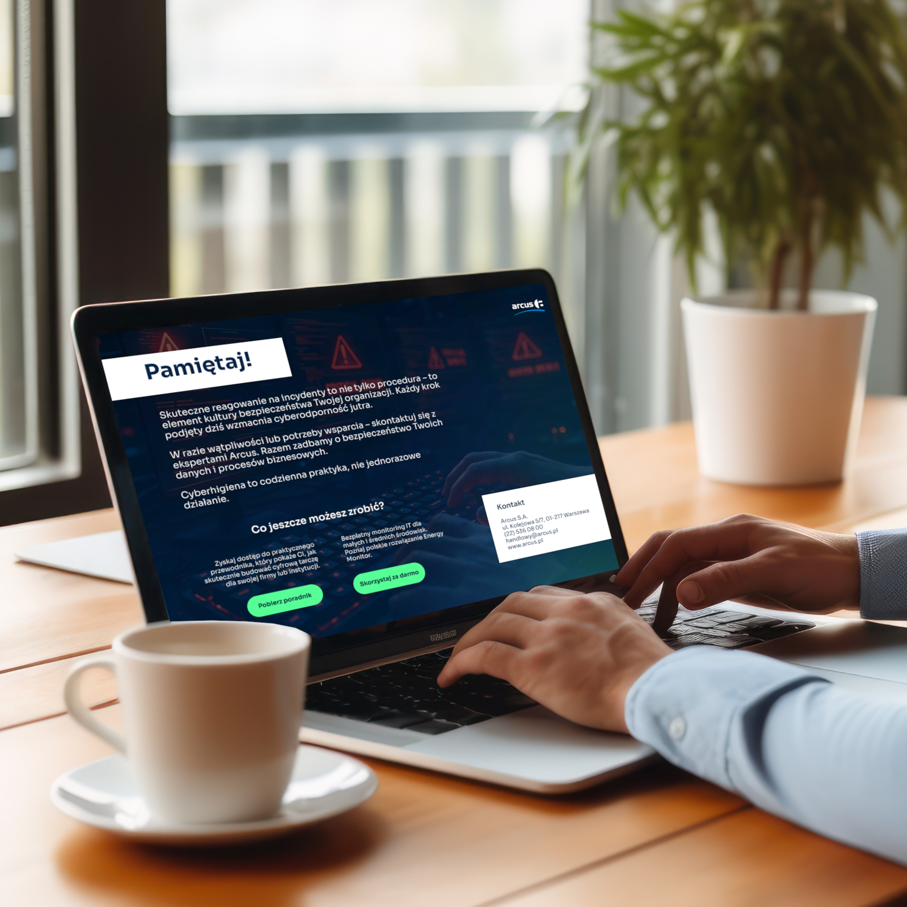 Chceklista cyberbezpieczeństwo Arcus Chceklista cyberbezpieczeństwo Arcus